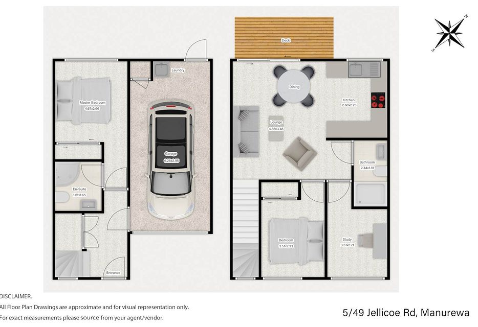 Apartment for rent Auckland 9 Malwa Lane, Manurewa myRent.co.nz