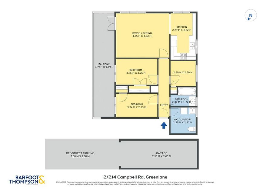 Apartment for rent Auckland 2/214 Campbell Road, Greenlane myRent.co.nz