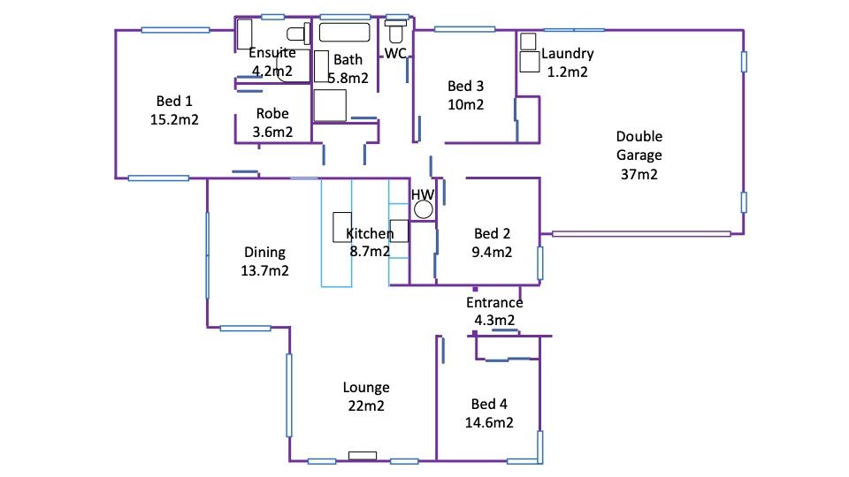 House for rent Matamata 8 Stanton Lane, Matamata myRent.co.nz